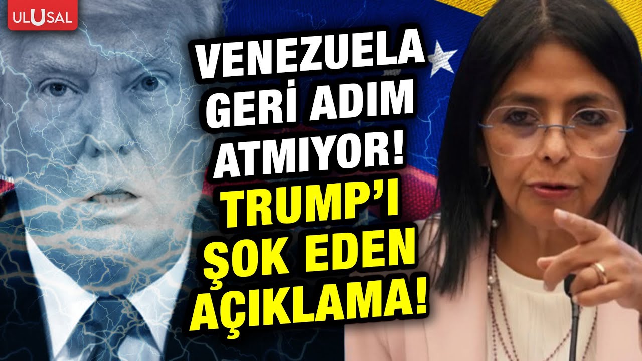Venezuela'nın geçici lideri Rodriguez Trump'ın tehditlerine pabuç bırakmadı!