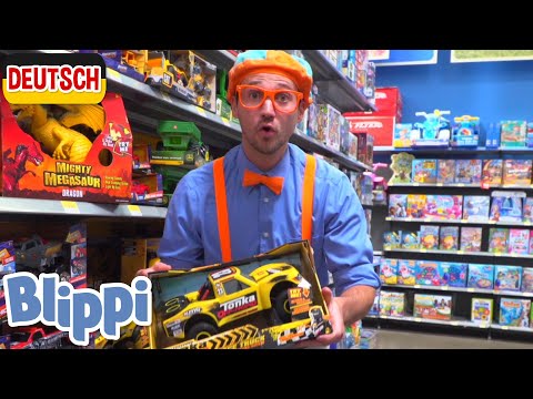 Blippi Deutsch - Blippi lernt Farben im Spielzeugladen | Abenteuer und Videos für Kinder