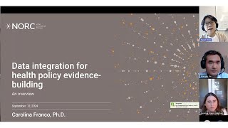 Statistical data integration for health policy evidence-building