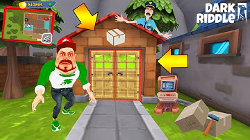 DARK RIDDLE 15.1.0 AND NEW HOUSE ( Mod All Skin ) : Game play Gangming Horror | part 15