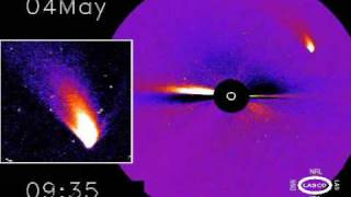 Comet Hyakutake May 1996
