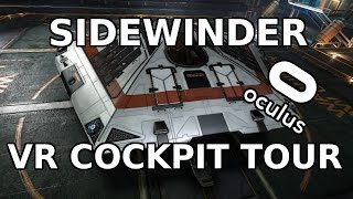 SIDEWINDER VR COCKPIT TOUR | ELITE DANGEROUS