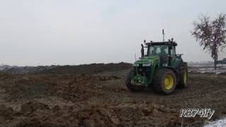 Land Leveling - Caterpillar D7G, D6D John Deere 8360R, 8520 Massey Ferguson 7499, Fontana Scrapers