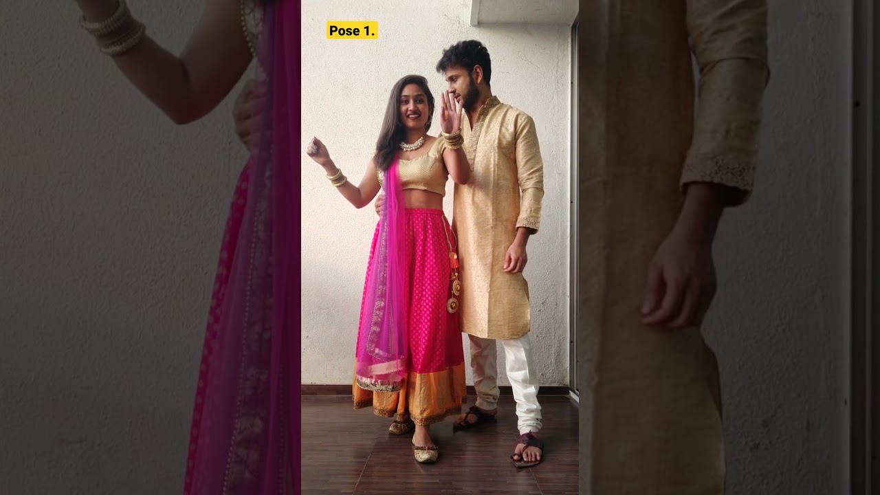 Couple Poses ideas in Ethenic Wear 😍 | 