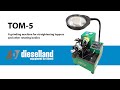 TOM-5 Machine for grinding lappers and other rotating bodies