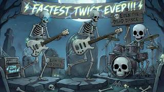 Skeletons Dance |  🎸🔥ULTRA FAST TWIST 178 BPM! 🎸🔥 | Matt & Monroe JJM Band🔊