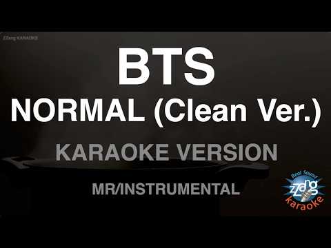 BTS - NORMAL (Clean <strong>Ver</strong>.) (Instrumental) (Karaoke <strong>Version</strong>)