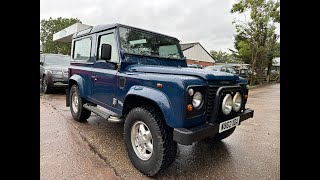 FOR SALE 2000 W LAND ROVER DEFENDER 90 COUNTY STATION WAGON 2.5 TD5 www.churchill4x4.co.uk