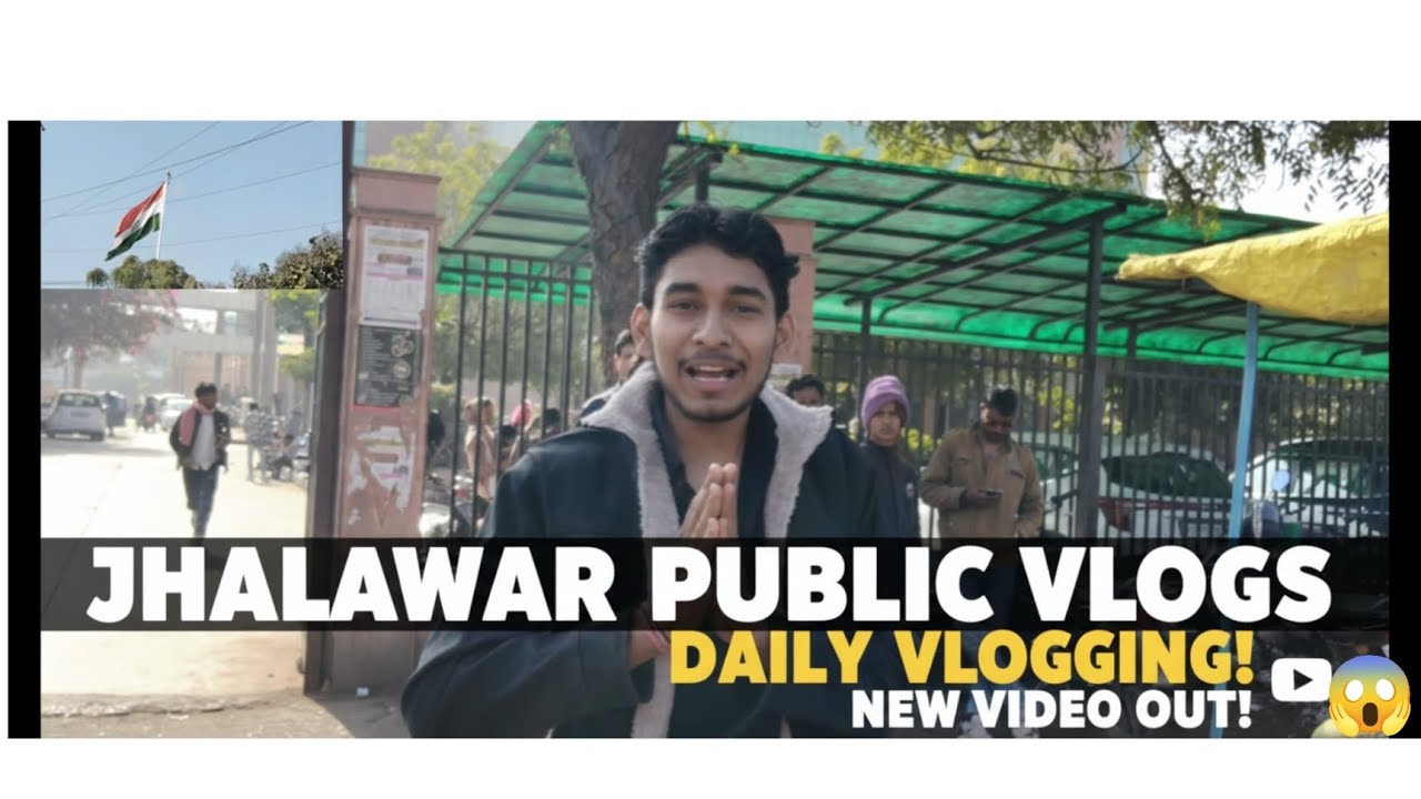 JHALAWAR PUBLIC VLOG😱/family vlog 💗