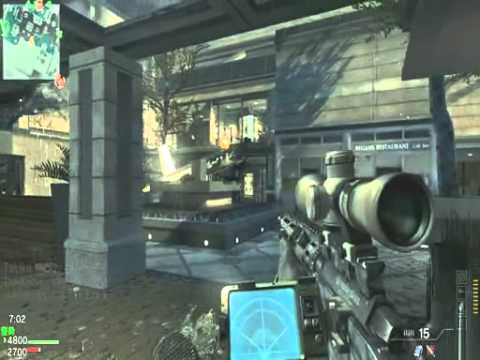 [CODMW3]MSRの練習