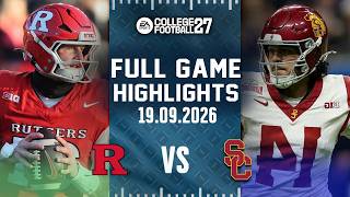 🔴LIVE🔴Scarlet Knights Vs USC Trojans Full Game Highlights Sep 19, 2026 NCAA COLLEGE FOOTBALL 27