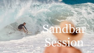 Sandbar Session - North Shore of Oahu - raw clips by Tucker Wooding 782 views 1 year ago 3 minutes