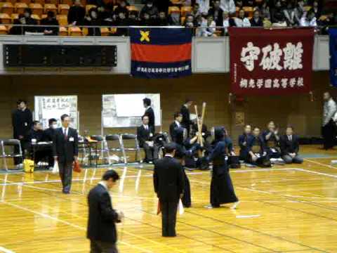 選抜神奈川予選男子準決勝　　　桐光対鎌学　先鋒.MPG