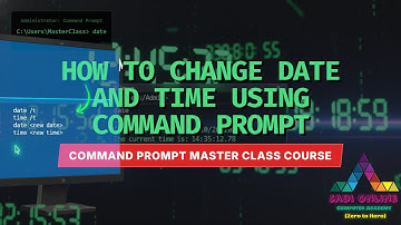 Command Prompt Me Date & Time Change Kaise Karein | Windows CMD Tutorial