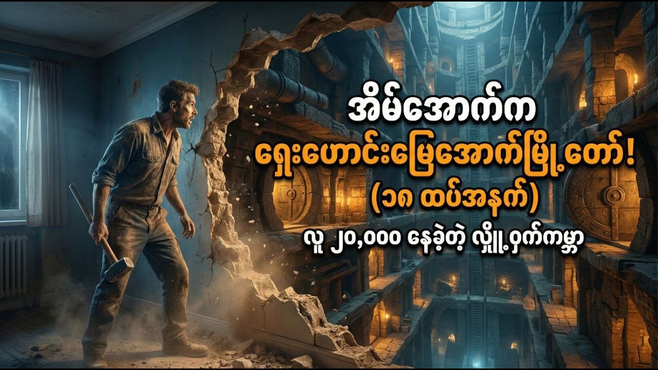 အိမ်နံရံဖြိုရာက တွေ့ရှိခဲ့တဲ့ ၁၈ ထပ်အနက်ရှိ ရှေးဟောင်းမြေအောက်မြို့တော် (Derinkuyu Underground City)