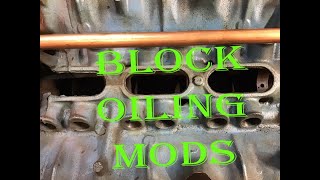 414 Stroker Build Part 3: Block Oiling Mods/Drilling for Tubes #NoNameNationals