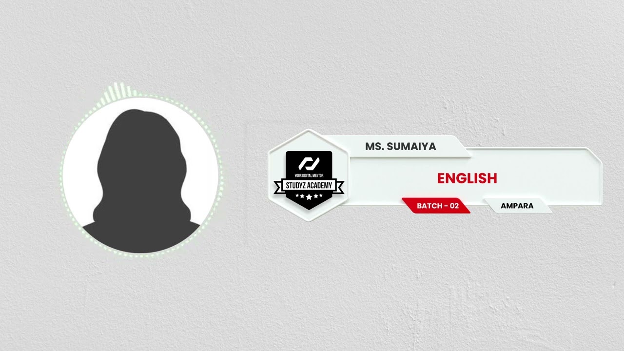 Student Feedback | English | Miss. Zayana Sumaya | Studyz Academy