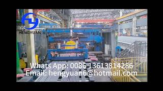 Steel Rolling Mill Production Line | Flying Saw Cutting & Cooling Bed System
