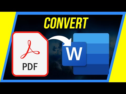 How to Convert PDF to Word