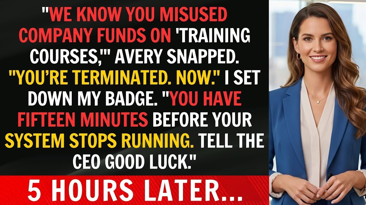 HR Fired Me During ‘Training’… and I Watched Their Entire Company Collapse in 5 Hours