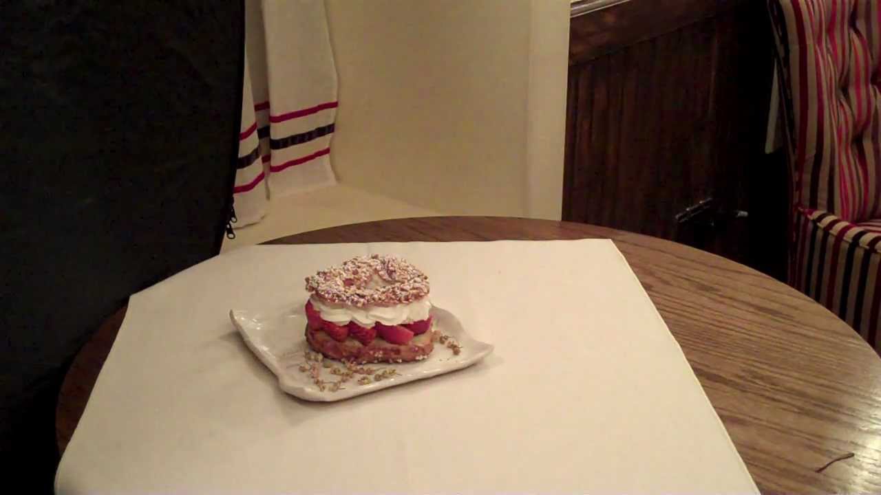 Behind the scenes at a Dessert Professional Magazine photo shoot