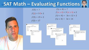 SAT Math: Evaluating Functions