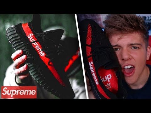 FAKE Supreme Yeezys at the mall EXPOSED! Do I giveaway free Yeezy