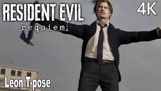 Leon T-Pose Resident Evil 9 Requiem 4K