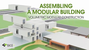 Assembling a Modular Building - Volumetric Modular Construction