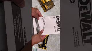 Dewalt Cordless Oscillating Multi Tool #unboxing #asmr #powertools #dewaltpowertools #shorts #dewalt