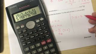 A LEVEL PHYSICS PAST PAPER 2 MAY JUNE 2018 QUESTION AND ANSWER.