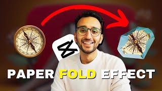 How to do Ali Abdaal Paper Fold Effect || Capcut Tutorial