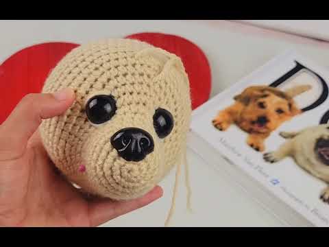 adding eyelids to amigurumi doll
