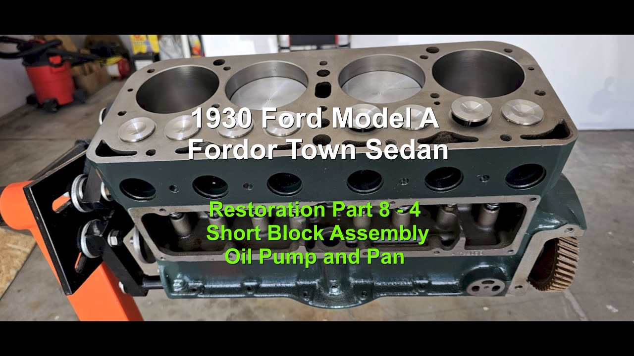 Part 8.4 – Oil Pan Installation