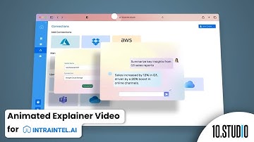 AI-Powered Internal Data Management Explainer Video Sample | 10 Studio