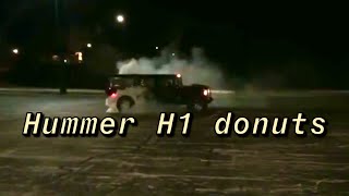 Hummer H1 donuts