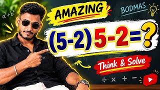 Many Will Get Wrong❌! Will You🤯😎#maths #bodmasquestions #easyandsimple