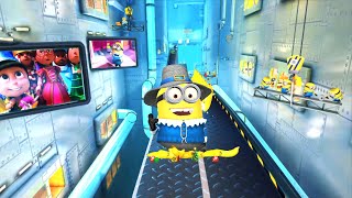 Minion Rush - Pilgriminion Jump Over 70 Obstacles While Using The Minion Shield At Grus Lab