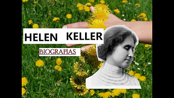 O que Helen Keller fez para ler os livros?
