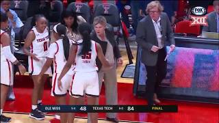 Texas tech vs. ole miss women's basketball highlights