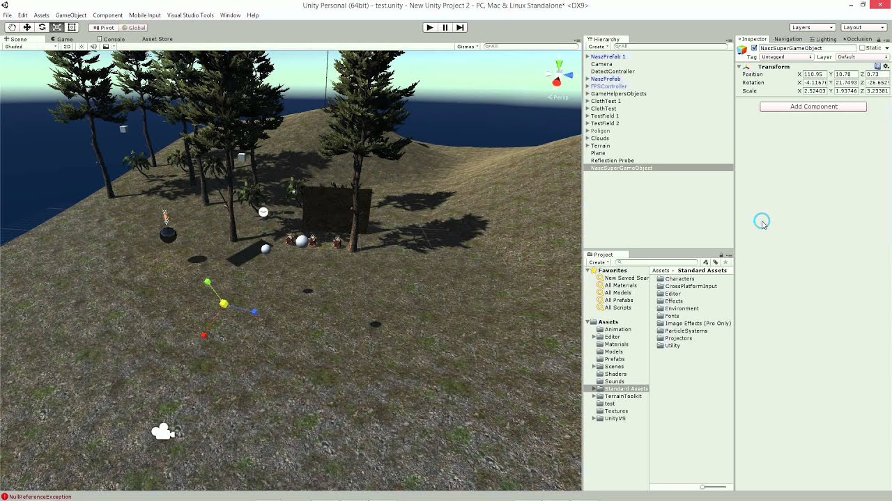Podstawy Unity 3D - Lekcja 03 - GameObject - YouTube