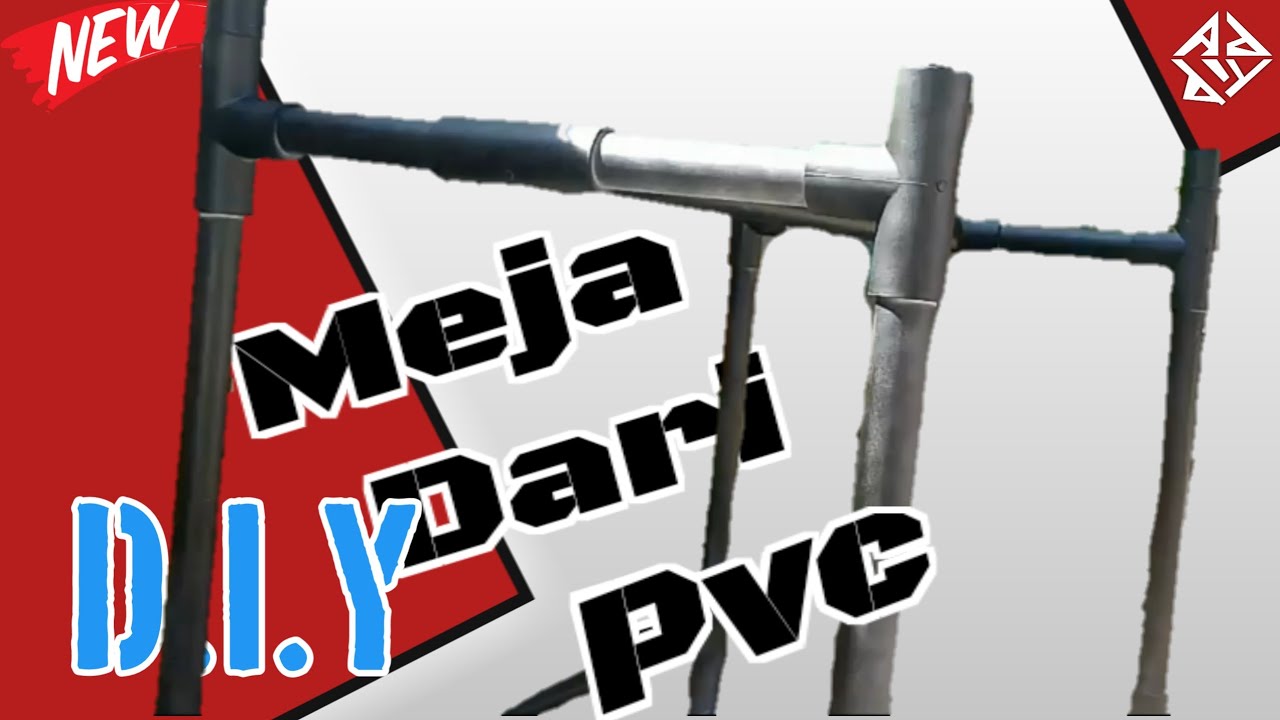 Kreatif buat meja  makan  dari  pipa paralon pvc  DIY YouTube