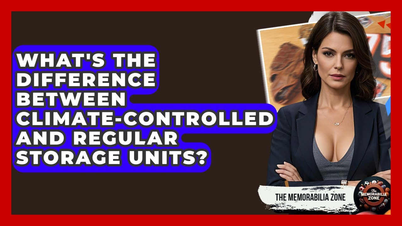 What's The Difference Between Climate-controlled And Regular Storage Units? - The Memorabilia Zone