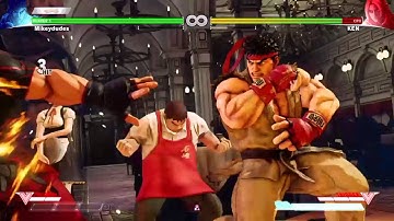 Street Fighter V Beta Ryu Combo video