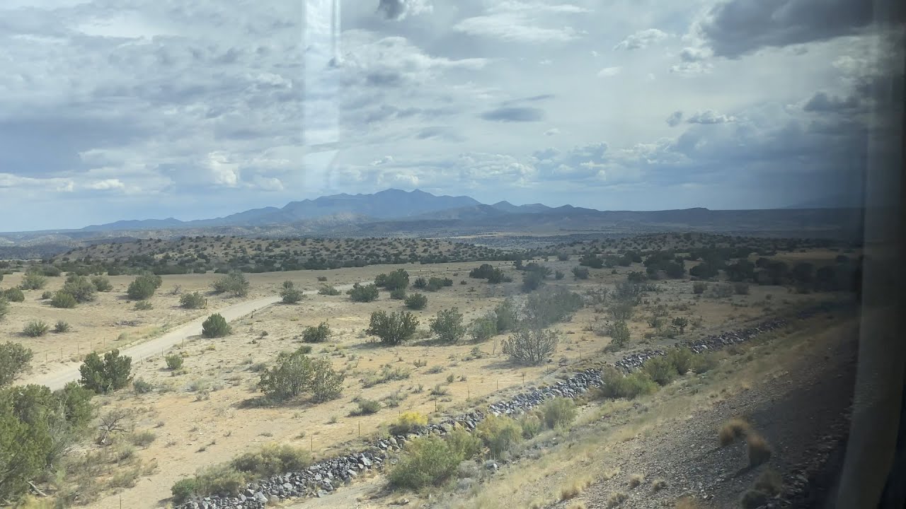 Riding The New Mexico Rail Runner Express (Santa Fe to Albuquerque)