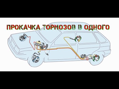 КАК ПРОКАЧАТЬ ТОРМОЗА ОДНОМУ