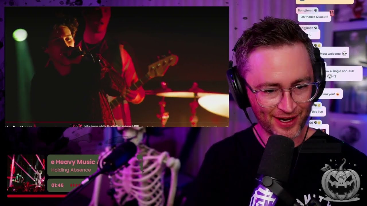 Holding Absence "Afterlife" (Live at the Heavy Music Awards 2022) Reaction