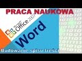 Word - spis tabel, rysunków, zdjęć, ilustracji. - YouTube