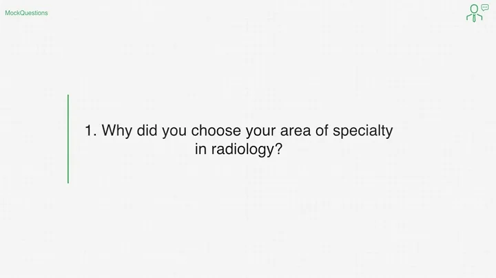 Top Radiology Technician Interview Questions