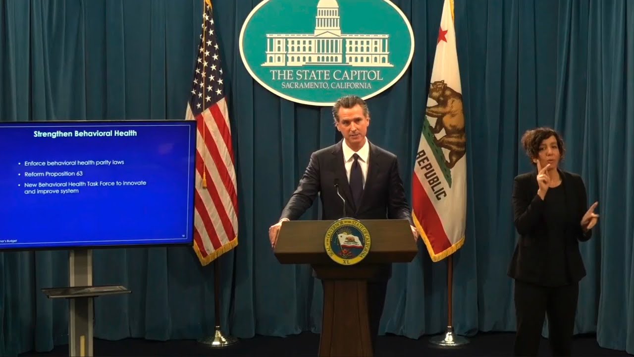 Governor Newsom Vows Enforcement of Mental Health Parity Laws YouTube